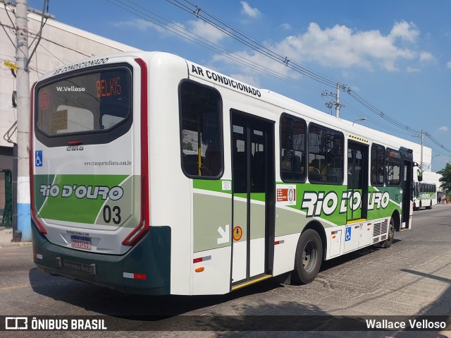 Rio D´Ouro Transportes Coletivos 03 na cidade de São João de Meriti, Rio de Janeiro, Brasil, por Wallace Velloso. ID da foto: 12069601.