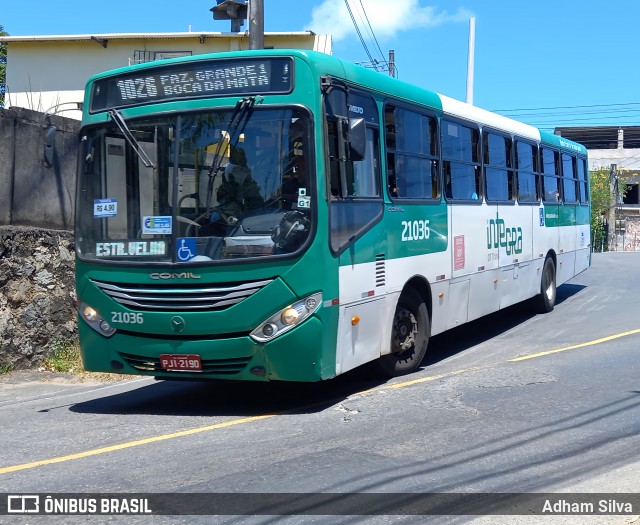 OT Trans - Ótima Salvador Transportes 21036 na cidade de Salvador, Bahia, Brasil, por Adham Silva. ID da foto: 12070663.