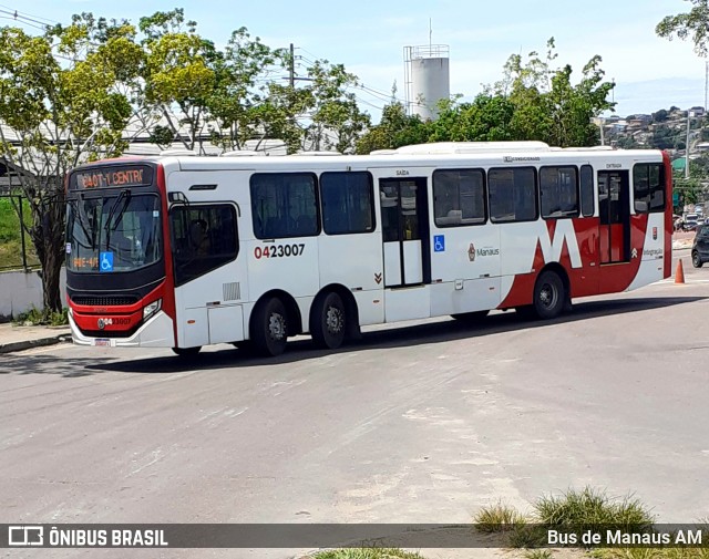 Integração Transportes 0423007 na cidade de Manaus, Amazonas, Brasil, por Bus de Manaus AM. ID da foto: 12068206.