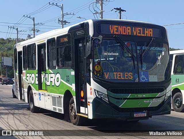 Rio D´Ouro Transportes Coletivos 03 na cidade de São João de Meriti, Rio de Janeiro, Brasil, por Wallace Velloso. ID da foto: 12069604.