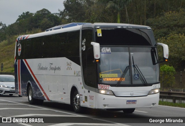 Británica Transportes 79027 na cidade de Santa Isabel, São Paulo, Brasil, por George Miranda. ID da foto: 12070215.
