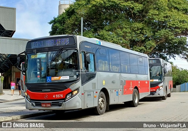 Allibus Transportes 4 5576 na cidade de São Paulo, São Paulo, Brasil, por Bruno - ViajanteFLA. ID da foto: 12069355.