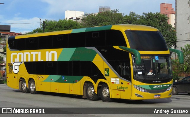 Empresa Gontijo de Transportes 25055 na cidade de Belo Horizonte, Minas Gerais, Brasil, por Andrey Gustavo. ID da foto: 12068610.