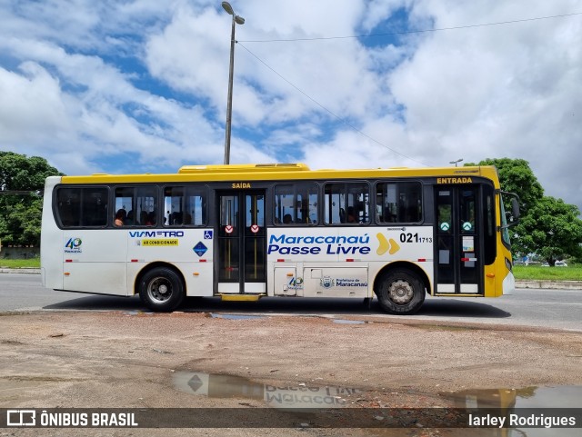 Via Metro - Auto Viação Metropolitana 0211713 na cidade de Maracanaú, Ceará, Brasil, por Iarley Rodrigues. ID da foto: 12069717.
