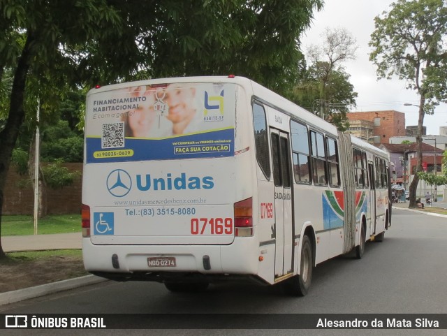 Consórcio Unitrans - 07 > Transnacional 07169 na cidade de João Pessoa, Paraíba, Brasil, por Alesandro da Mata Silva . ID da foto: 12068442.