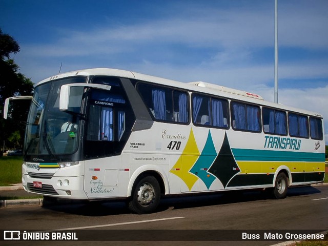 Viação Transpiauí 470 na cidade de Brasília, Distrito Federal, Brasil, por Buss  Mato Grossense. ID da foto: 12069302.