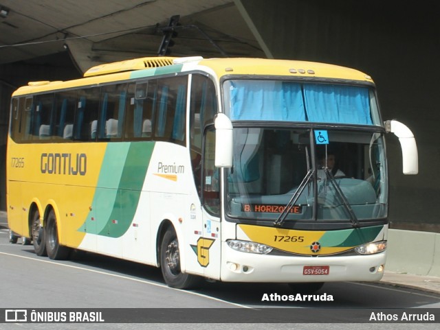Empresa Gontijo de Transportes 17265 na cidade de Belo Horizonte, Minas Gerais, Brasil, por Athos Arruda. ID da foto: 12070625.