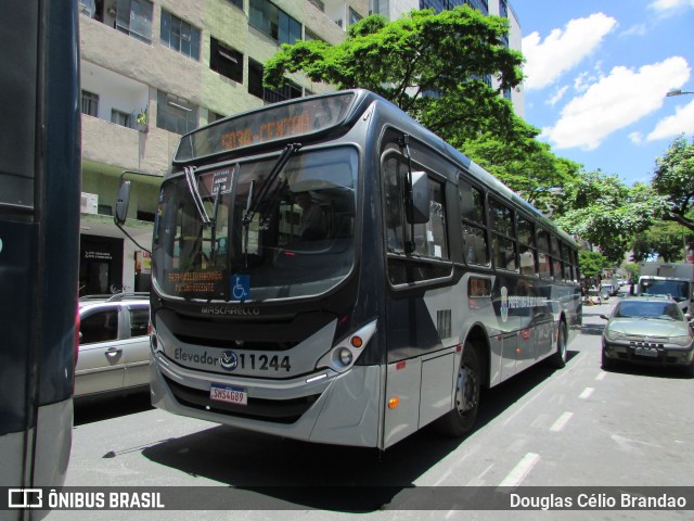 Pampulha Transportes > Plena Transportes 11244 na cidade de Belo Horizonte, Minas Gerais, Brasil, por Douglas Célio Brandao. ID da foto: 12069764.