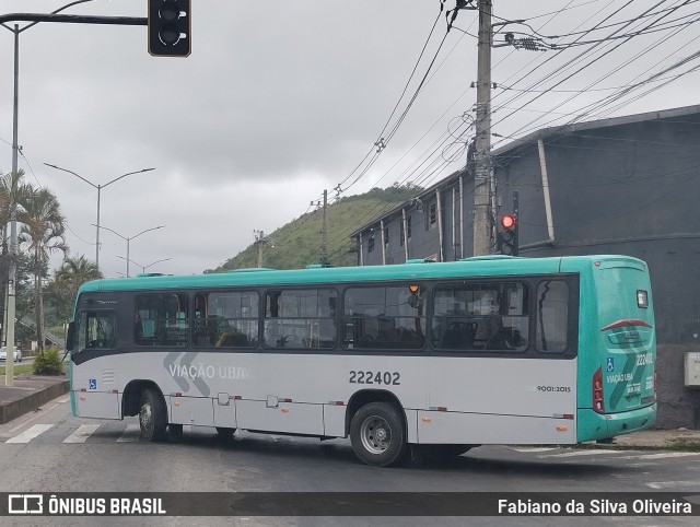 Viação Ubá Transportes 222404 na cidade de Juiz de Fora, Minas Gerais, Brasil, por Fabiano da Silva Oliveira. ID da foto: 12070110.