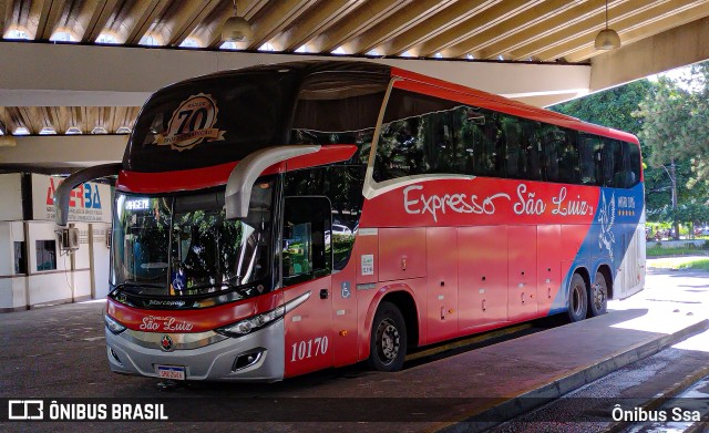 Expresso São Luiz 10170 na cidade de Salvador, Bahia, Brasil, por Ônibus Ssa. ID da foto: 12069578.