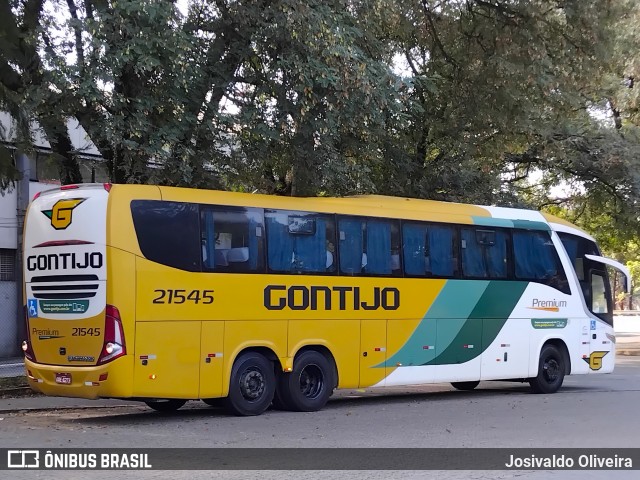 Empresa Gontijo de Transportes 21545 na cidade de São Paulo, São Paulo, Brasil, por Josivaldo Oliveira. ID da foto: 12070598.