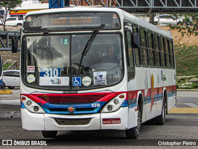 Transporte Tropical 4310 na cidade de Aracaju, Sergipe, Brasil, por Cristopher Pietro. ID da foto: 12070528.