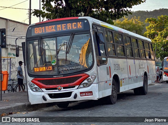 Transportes Barra D13310 na cidade de Rio de Janeiro, Rio de Janeiro, Brasil, por Jean Pierre. ID da foto: 12070397.