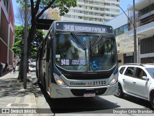 Via BH Coletivos 31122 na cidade de Belo Horizonte, Minas Gerais, Brasil, por Douglas Célio Brandao. ID da foto: 12069786.