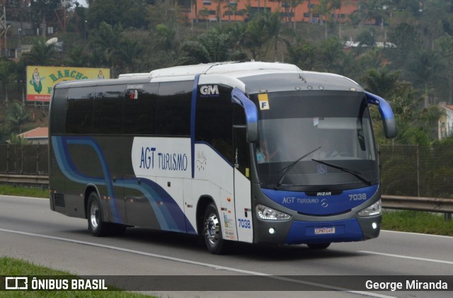AGT Turismo 7038 na cidade de Santa Isabel, São Paulo, Brasil, por George Miranda. ID da foto: 12070359.