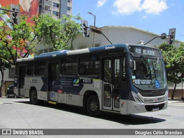 Viação Anchieta 40917 na cidade de Belo Horizonte, Minas Gerais, Brasil, por Douglas Célio Brandao. ID da foto: 12069702.