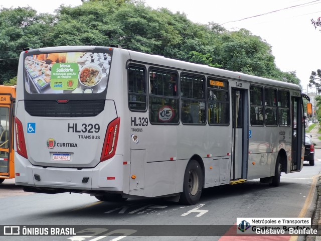 Auto Viação Redentor HL329 na cidade de Curitiba, Paraná, Brasil, por Gustavo  Bonfate. ID da foto: 12070597.