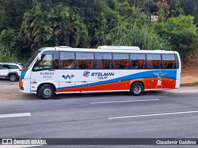 Stelman Tour Transporte Rodoviário de Passageiros 3550 na cidade de Areal, Rio de Janeiro, Brasil, por Claudenir Galdino. ID da foto: 12069550.