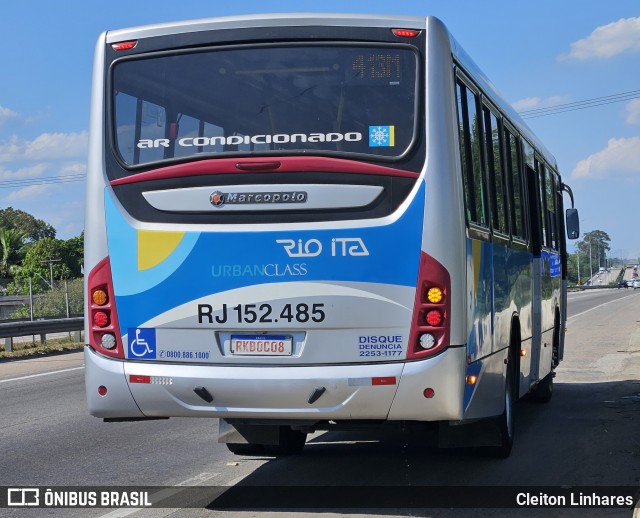 Rio Ita RJ 152.485 na cidade de São Gonçalo, Rio de Janeiro, Brasil, por Cleiton Linhares. ID da foto: 12068430.