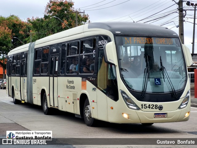 Leblon Transporte de Passageiros 15428 na cidade de Curitiba, Paraná, Brasil, por Gustavo  Bonfate. ID da foto: 12070539.