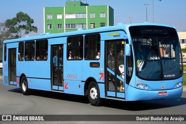 Transtusa - Transporte e Turismo Santo Antônio 0516 na cidade de Joinville, Santa Catarina, Brasil, por Daniel Budal de Araújo. ID da foto: 12068753.