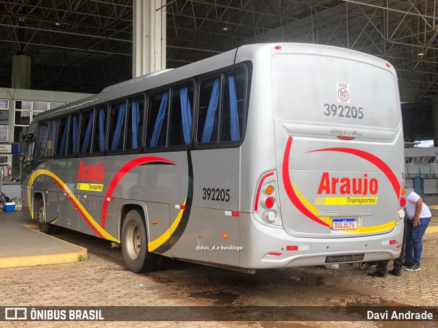 Araujo Transportes 392205 na cidade de São Luís, Maranhão, Brasil, por Davi Andrade. ID da foto: 12069580.