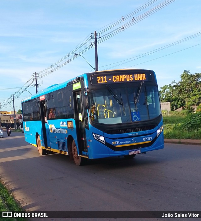 JTP Transportes - COM Porto Velho 02.199 na cidade de Porto Velho, Rondônia, Brasil, por João Sales Vitor. ID da foto: 12070137.