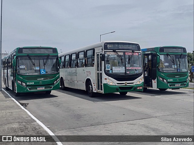 Empresa de Transportes Costa Verde 7279 na cidade de Salvador, Bahia, Brasil, por Silas Azevedo. ID da foto: 12069500.