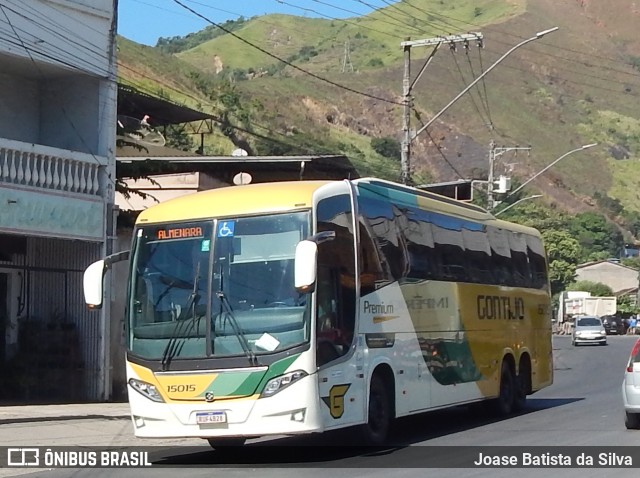 Empresa Gontijo de Transportes 15015 na cidade de Timóteo, Minas Gerais, Brasil, por Joase Batista da Silva. ID da foto: 12069122.