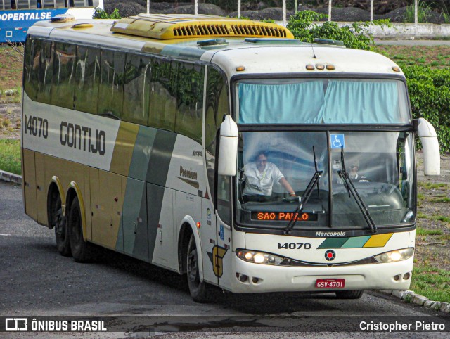Empresa Gontijo de Transportes 14070 na cidade de Aracaju, Sergipe, Brasil, por Cristopher Pietro. ID da foto: 12070501.