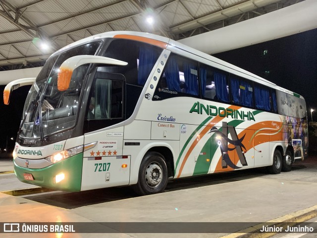 Empresa de Transportes Andorinha 7207 na cidade de Marília, São Paulo, Brasil, por Júnior Juninho. ID da foto: 12070734.
