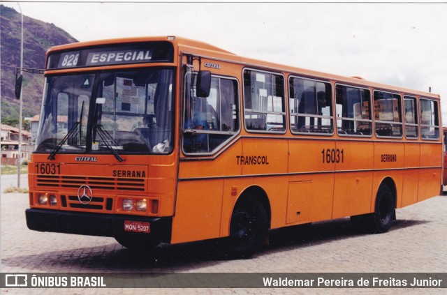 Viação Serrana 16031 na cidade de Serra, Espírito Santo, Brasil, por Waldemar Pereira de Freitas Junior. ID da foto: 12069681.
