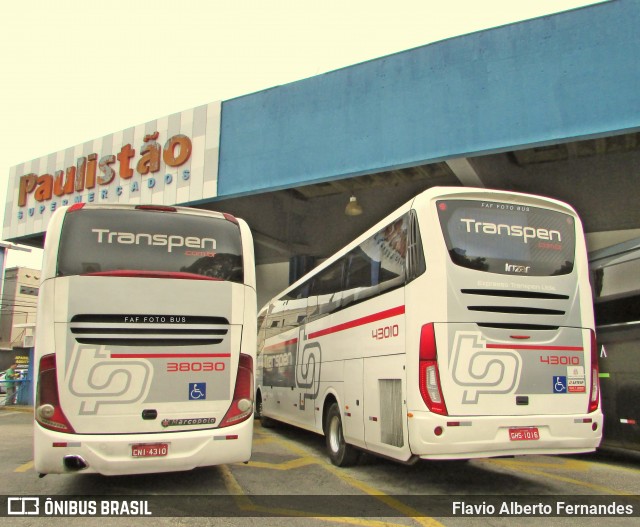 Transpen Transporte Coletivo e Encomendas 38030 na cidade de Sorocaba, São Paulo, Brasil, por Flavio Alberto Fernandes. ID da foto: 12069109.