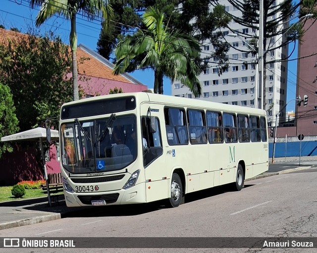Reunidas Transportes Coletivos 30043 na cidade de Curitiba, Paraná, Brasil, por Amauri Souza. ID da foto: 12068789.
