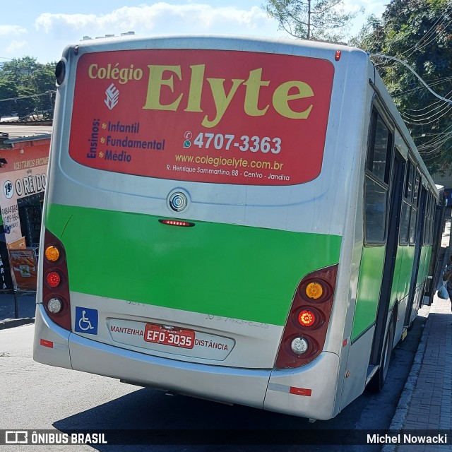Ônibus Particulares EFO3035 na cidade de Itapevi, São Paulo, Brasil, por Michel Nowacki. ID da foto: 12069220.