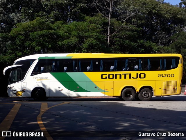 Empresa Gontijo de Transportes 18200 na cidade de São Paulo, São Paulo, Brasil, por Gustavo Cruz Bezerra. ID da foto: 12069961.