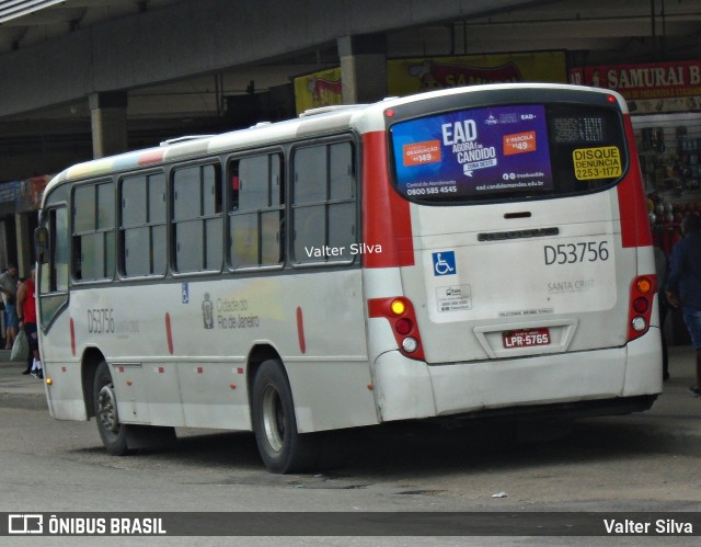 Transportes Campo Grande D53756 na cidade de Rio de Janeiro, Rio de Janeiro, Brasil, por Valter Silva. ID da foto: 12069039.