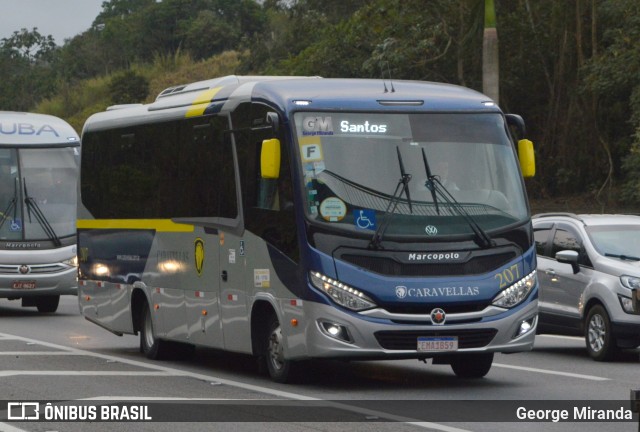 Caravellas Transportes e Turismo 207 na cidade de Santa Isabel, São Paulo, Brasil, por George Miranda. ID da foto: 12070261.
