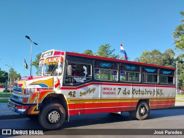 7 de Octubre - Linea 59 42 na cidade de Luque, Central, Paraguai, por José Paredes. ID da foto: 12070155.