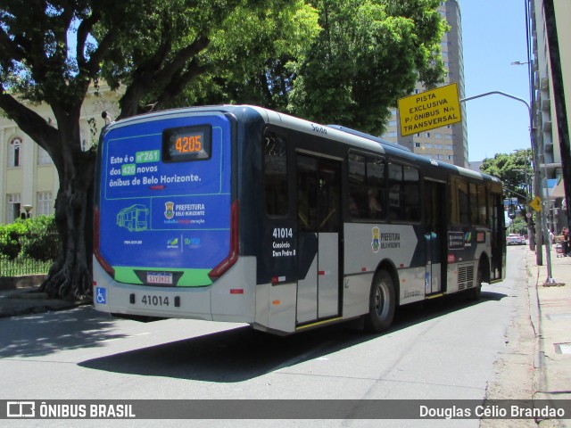 Urca Auto Ônibus 41014 na cidade de Belo Horizonte, Minas Gerais, Brasil, por Douglas Célio Brandao. ID da foto: 12069674.