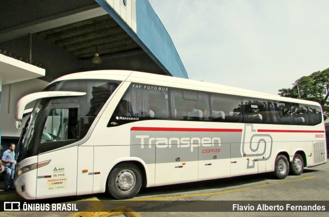 Transpen Transporte Coletivo e Encomendas 38010 na cidade de Sorocaba, São Paulo, Brasil, por Flavio Alberto Fernandes. ID da foto: 12069080.