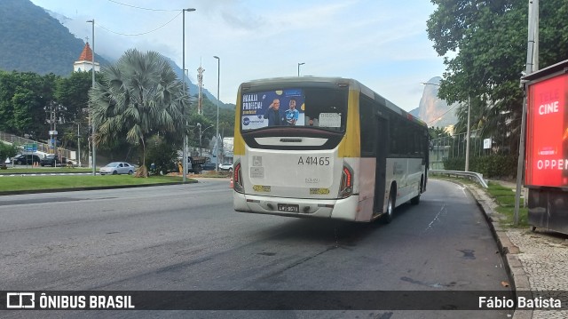 Real Auto Ônibus A41465 na cidade de Rio de Janeiro, Rio de Janeiro, Brasil, por Fábio Batista. ID da foto: 12069813.