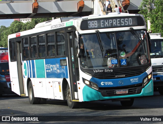 Transportes Campo Grande D53567 na cidade de Rio de Janeiro, Rio de Janeiro, Brasil, por Valter Silva. ID da foto: 12069052.