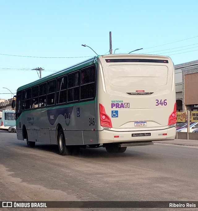Empresa de Transportes Santa Silvana 346 na cidade de Pelotas, Rio Grande do Sul, Brasil, por Ribeiro Reis. ID da foto: 12069098.