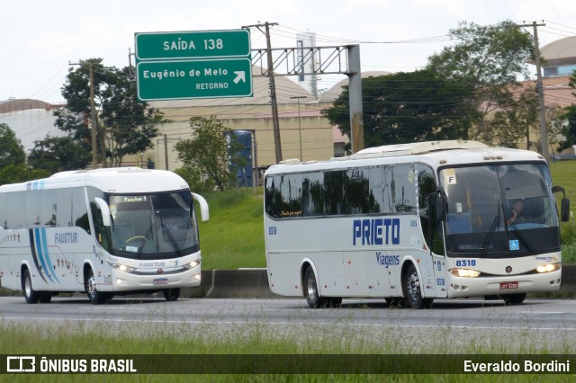 Prieto Viagens 8318 na cidade de São José dos Campos, São Paulo, Brasil, por Everaldo Bordini. ID da foto: 12138641.