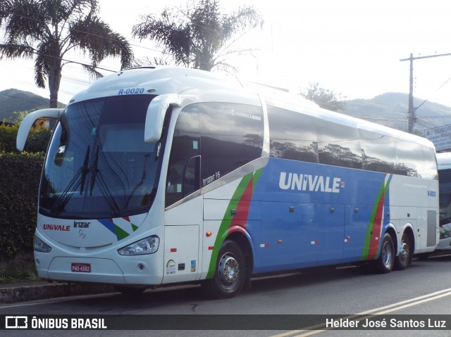 Univale Transportes R-0020 na cidade de Ouro Preto, Minas Gerais, Brasil, por Helder José Santos Luz. ID da foto: 12071343.