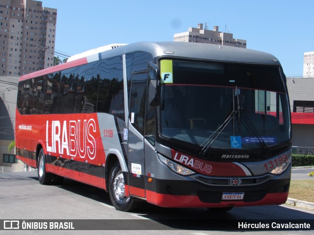 Lirabus 13199 na cidade de Cajamar, São Paulo, Brasil, por Hércules Cavalcante. ID da foto: 12071959.