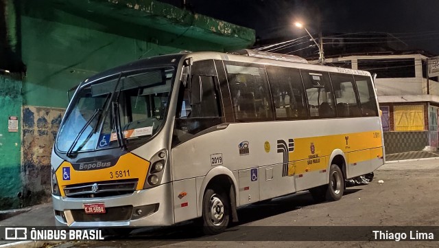 Upbus Qualidade em Transportes 3 5811 na cidade de São Paulo, São Paulo, Brasil, por Thiago Lima. ID da foto: 12071917.