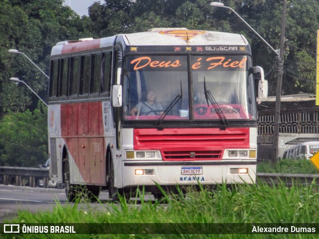 Ônibus Particulares 8299 na cidade de João Pessoa, Paraíba, Brasil, por Alexandre Dumas. ID da foto: 12071129.