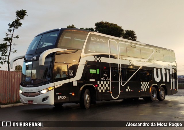 UTIL - União Transporte Interestadual de Luxo 11932 na cidade de Brasília, Distrito Federal, Brasil, por Alessandro da Mota Roque. ID da foto: 12072247.